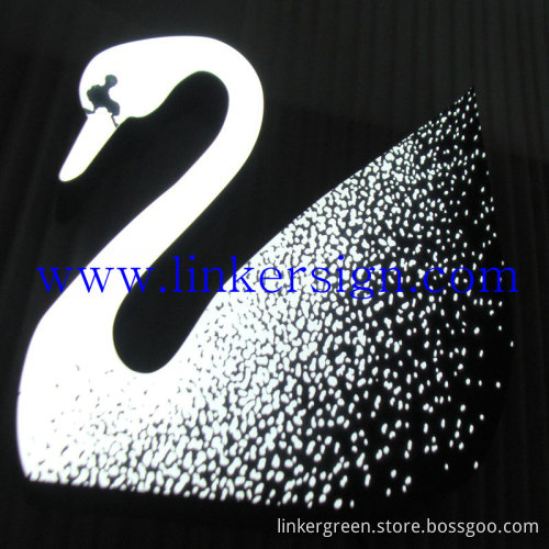 outdoor / indoor resin led channel letter sign / led logo led channel letter